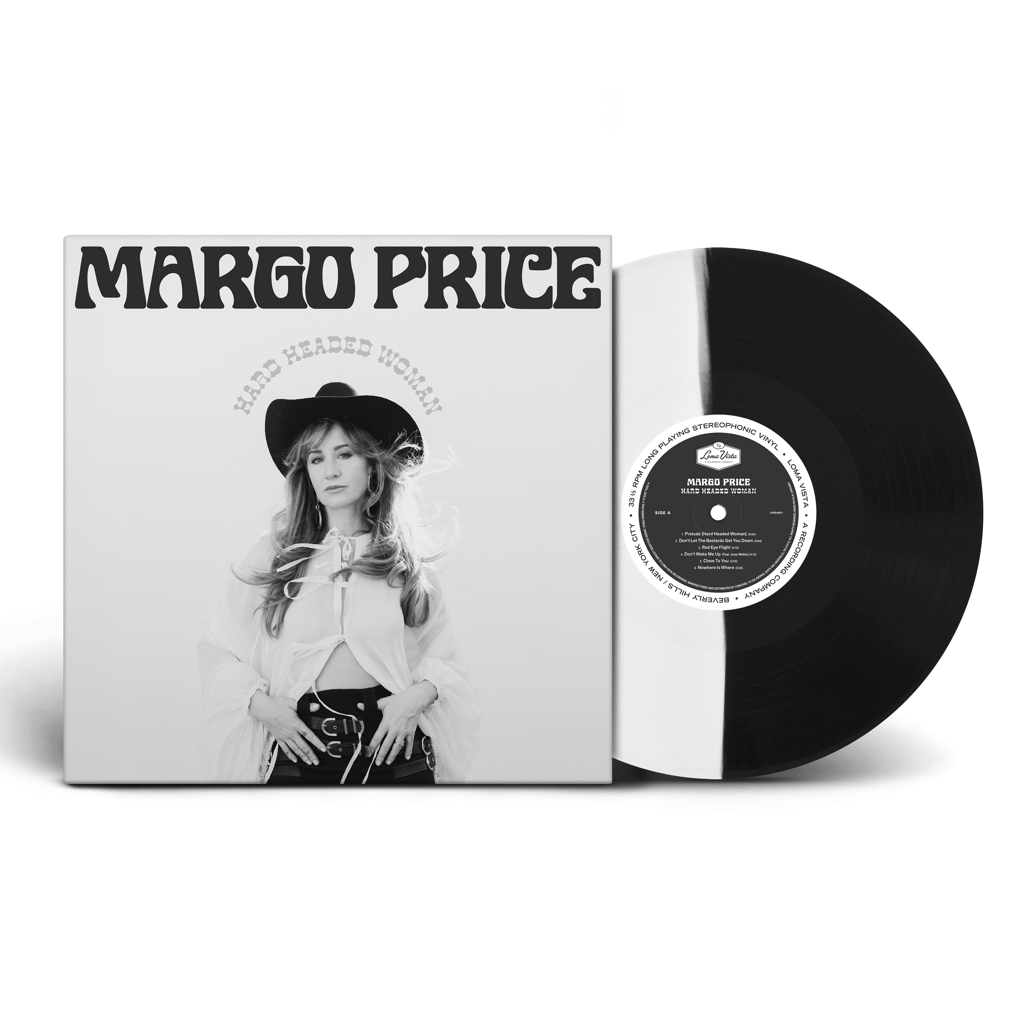 Margo Price – Hard Headed Woman Limited Edition Black / White