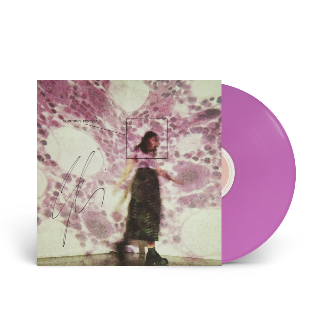 AUTOGRAPHED Limited Edition Sometimes, Forever Violet Colored LP