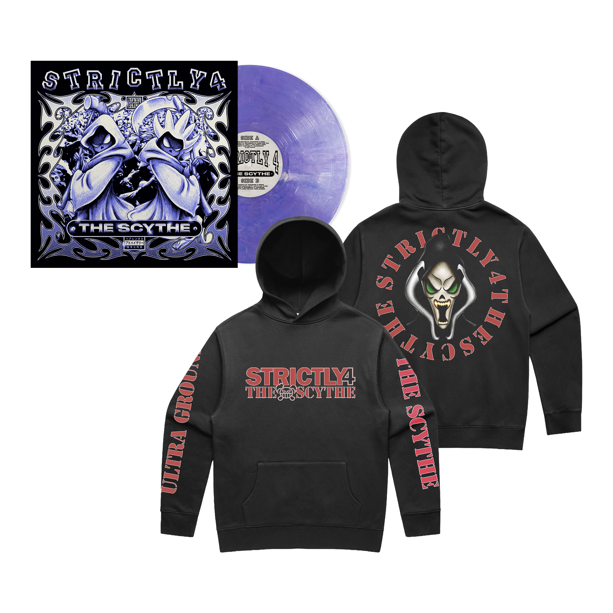 Denzel Curry – Scythe Hoodie & Galaxy LP – Loma Vista Recordings