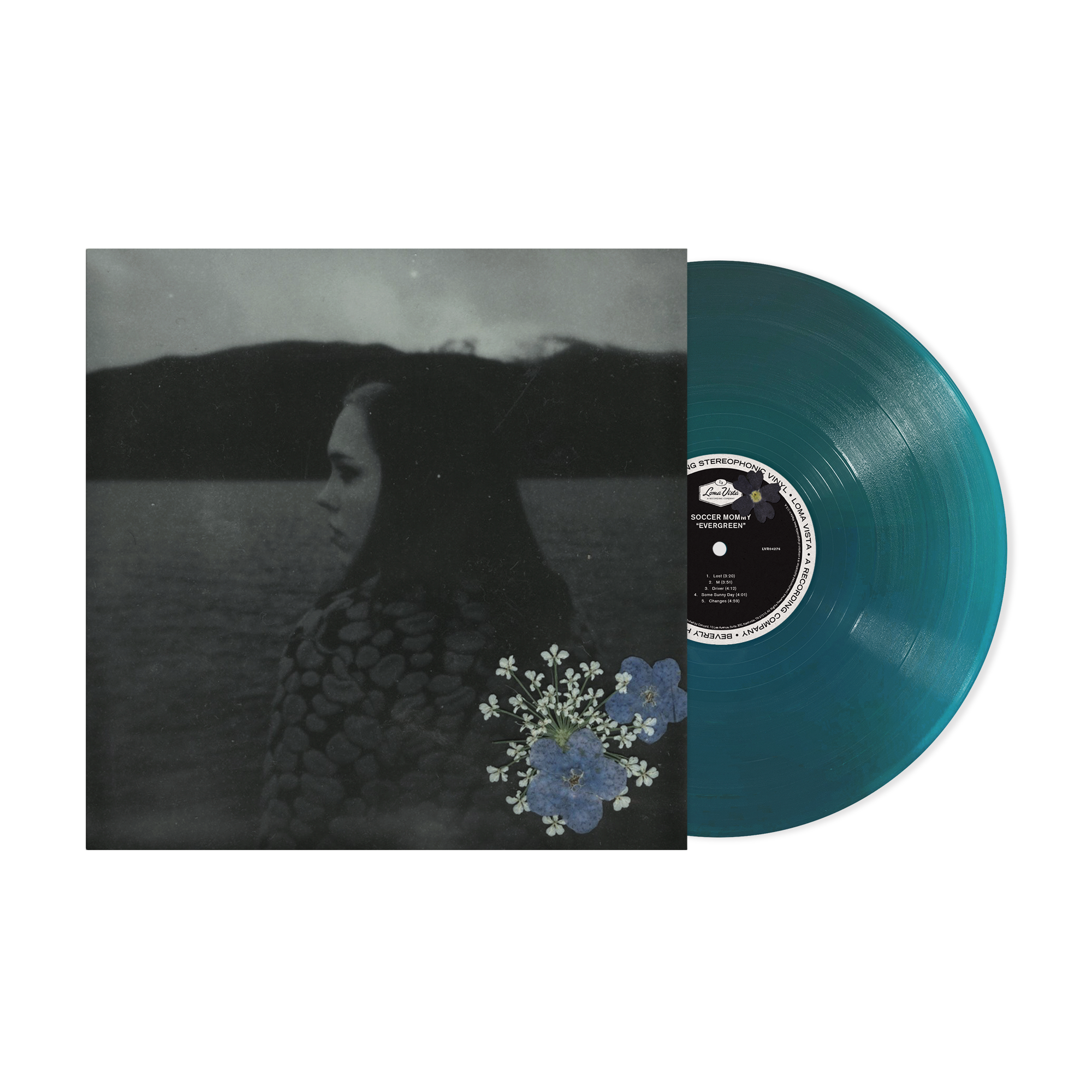 Soccer Mommy – Evergreen Limited Edition Sea Blue Colored Vinyl