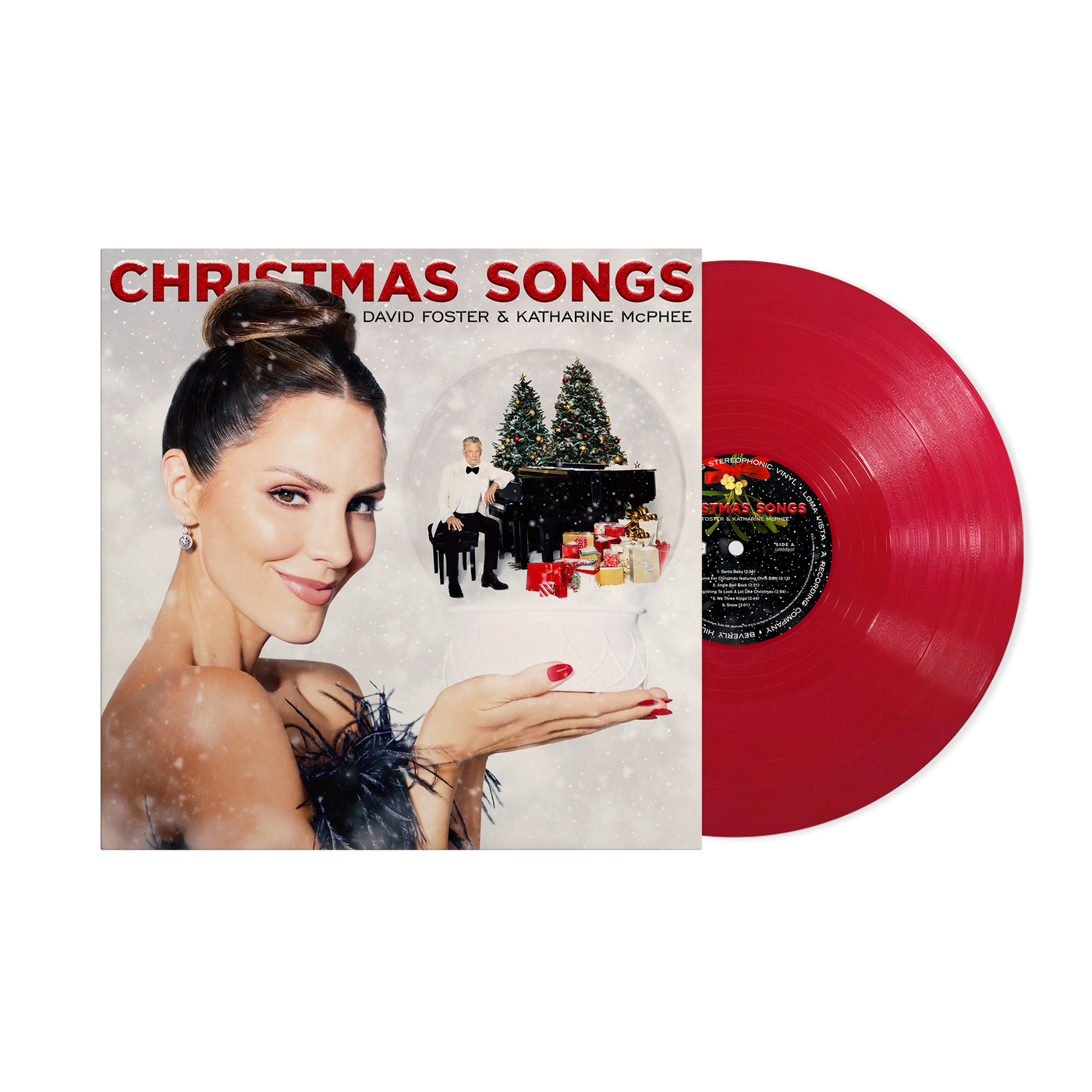 Christmas Songs "Rudolph Red" Vinyl