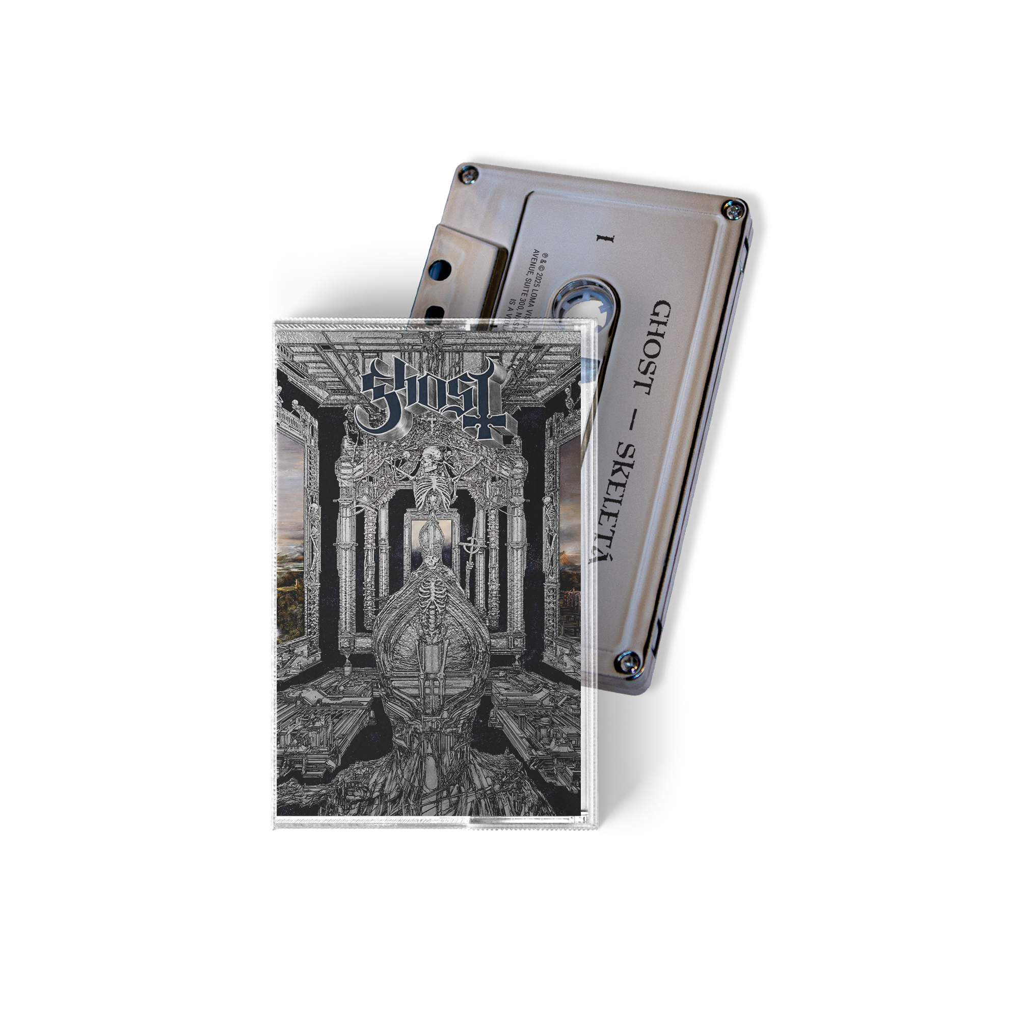 (1574) Kress Devia 配布CD GHOST V系 Ghost – Skeletá Diamond Shell Cassette – Loma Vista Recordings