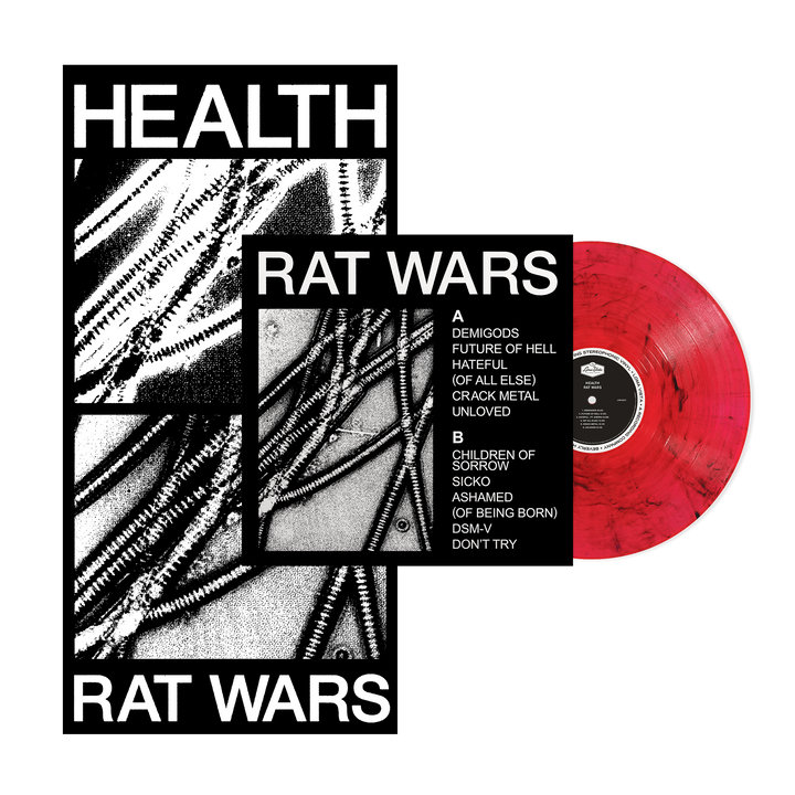 Rat Wars "Red Smoke" Colored LP w/ Pullout Poster