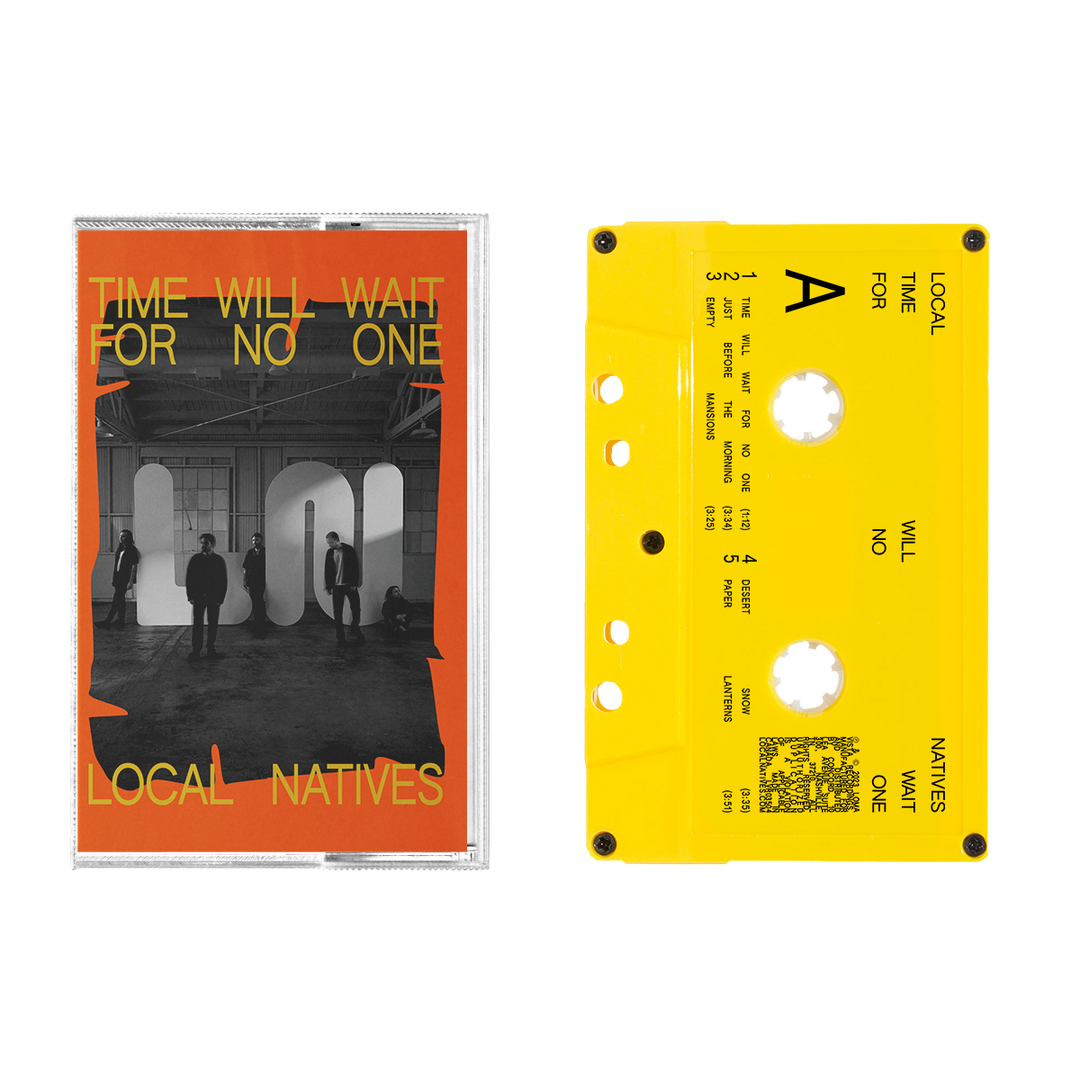 Time Will Wait For No One Limited Edition Yellow Cassette