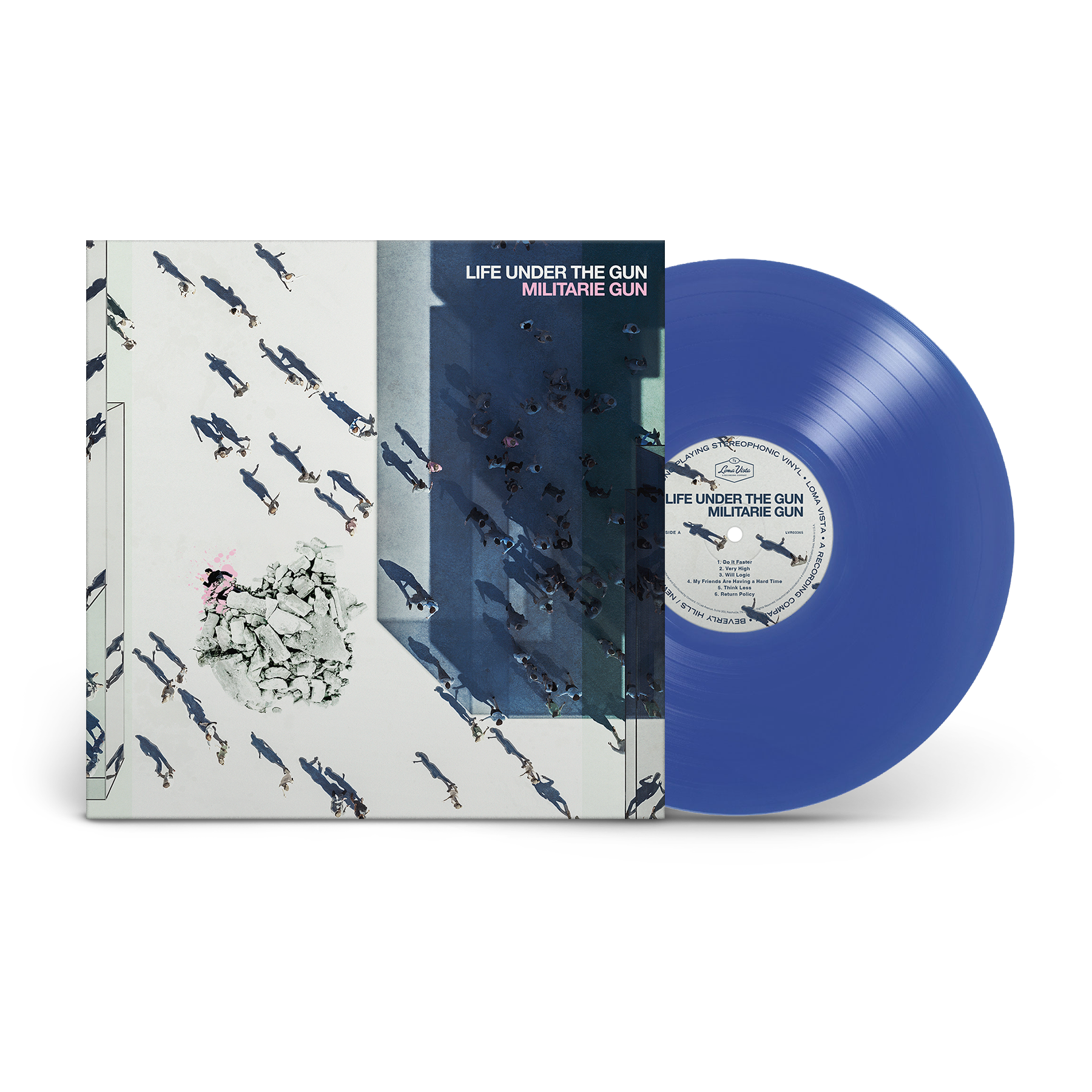 Life Under The Gun Limited Edition 'Cobalt Blue' Vinyl – Loma