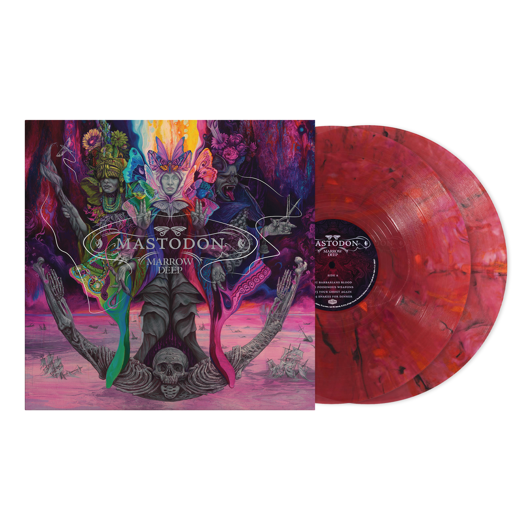 Terra_Deva／Drowsy_With_Hope_Original LP盤 Mastodon – Marrow Deep Limited Edition 