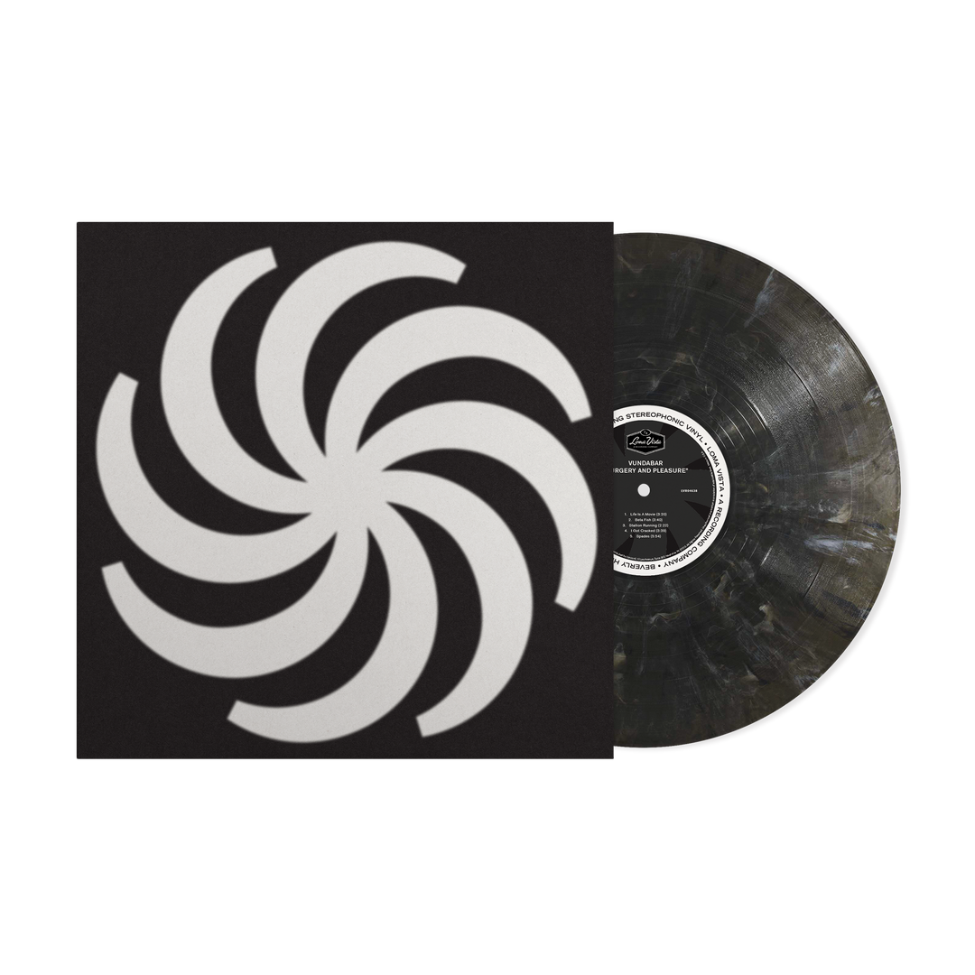 Surgery and Pleasure Limited Edition Onyx Colored Vinyl (Vundabar Exclusive) + Signed 12 x 12 Album Print