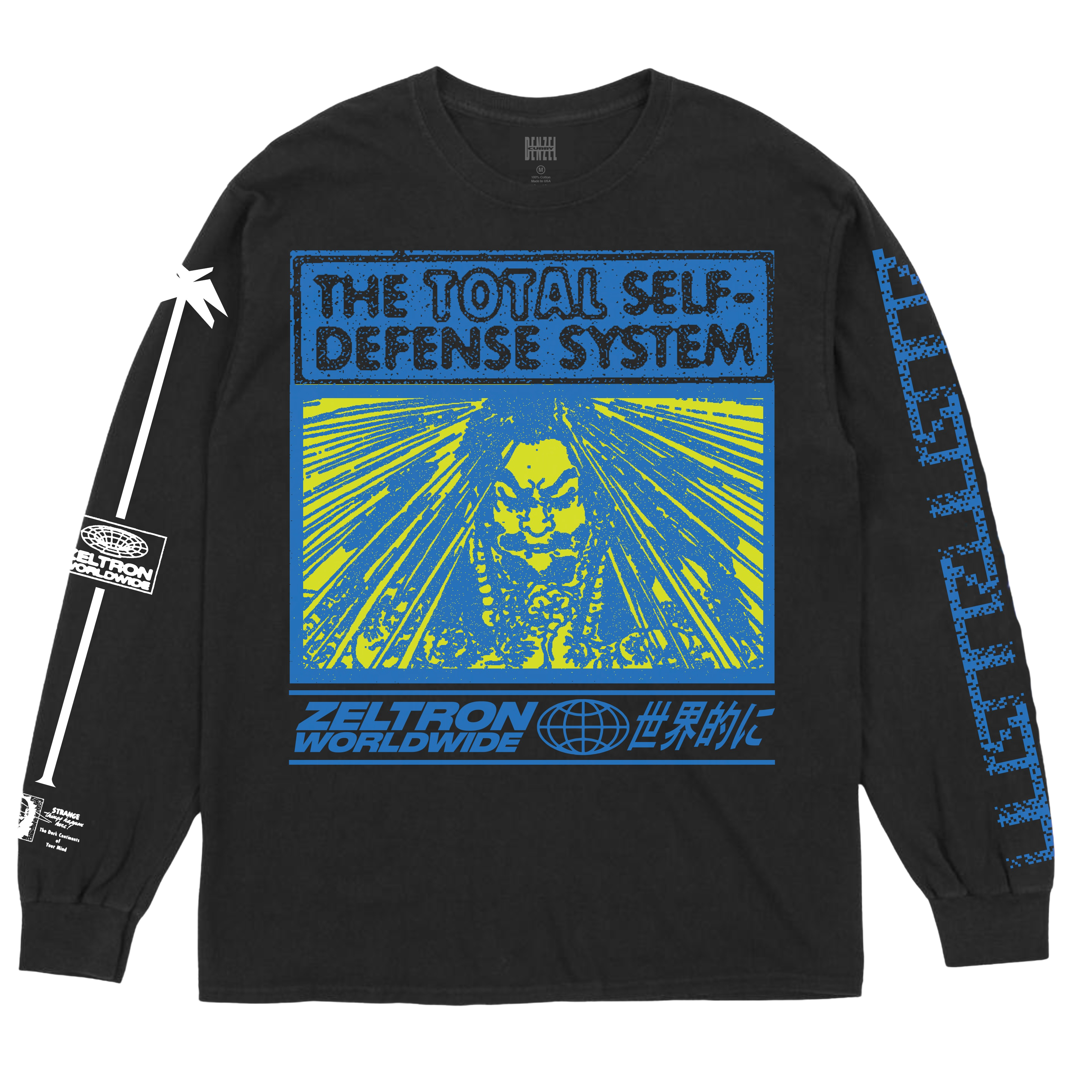 TOTAL DEFENSE / ZELTRON WORLDWIDE Longsleeve T-Shirt – Loma Vista TOTAL DEFENSE / ZELTRON WORLDWIDE Longsleeve T-Shirt – Loma Vista