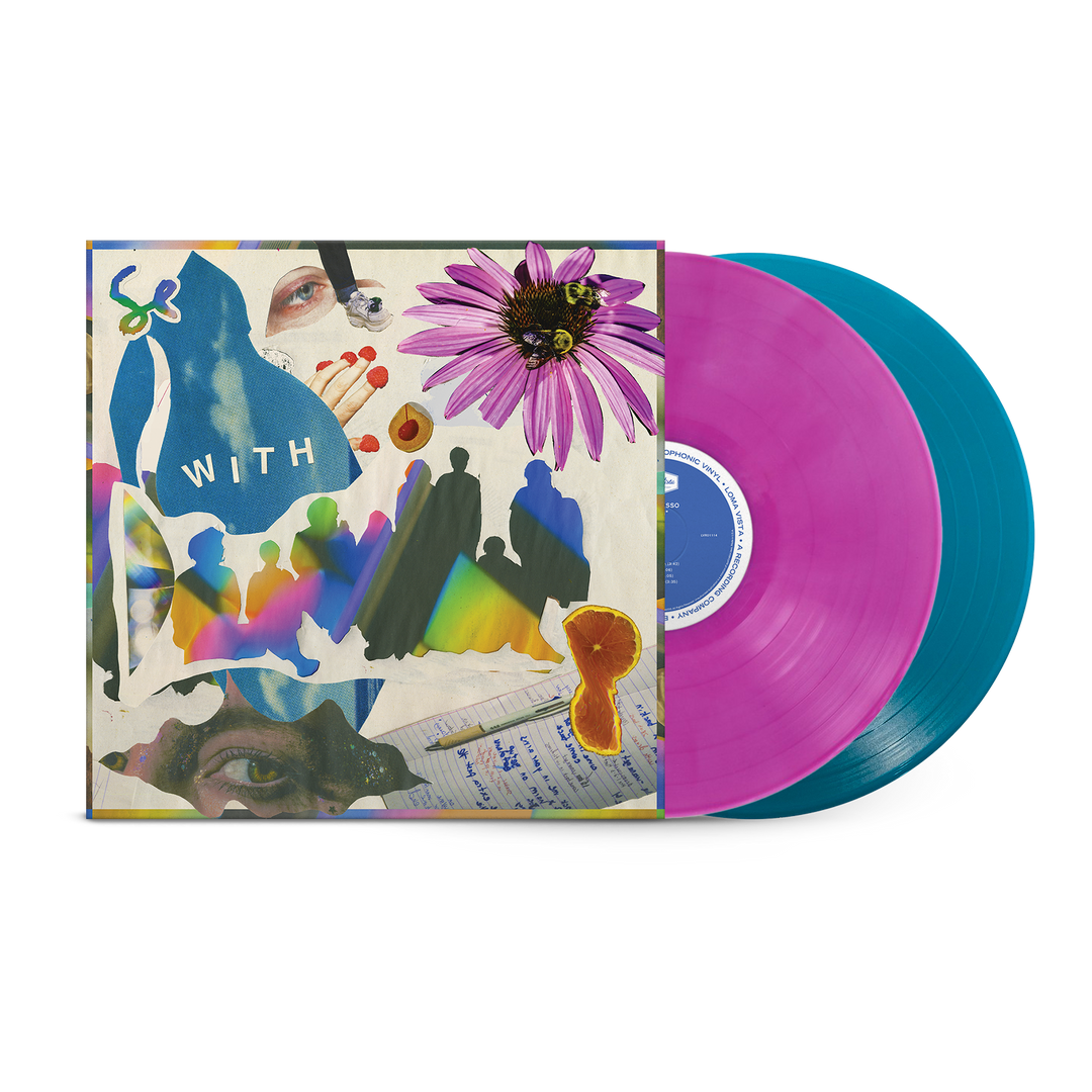With Violet & Sea Blue 2XLP