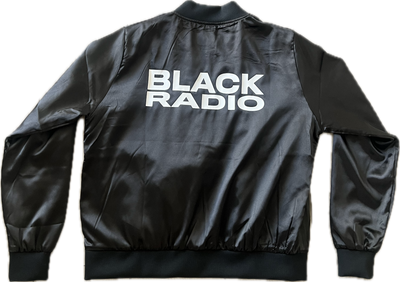 Black Radio Satin Jacket