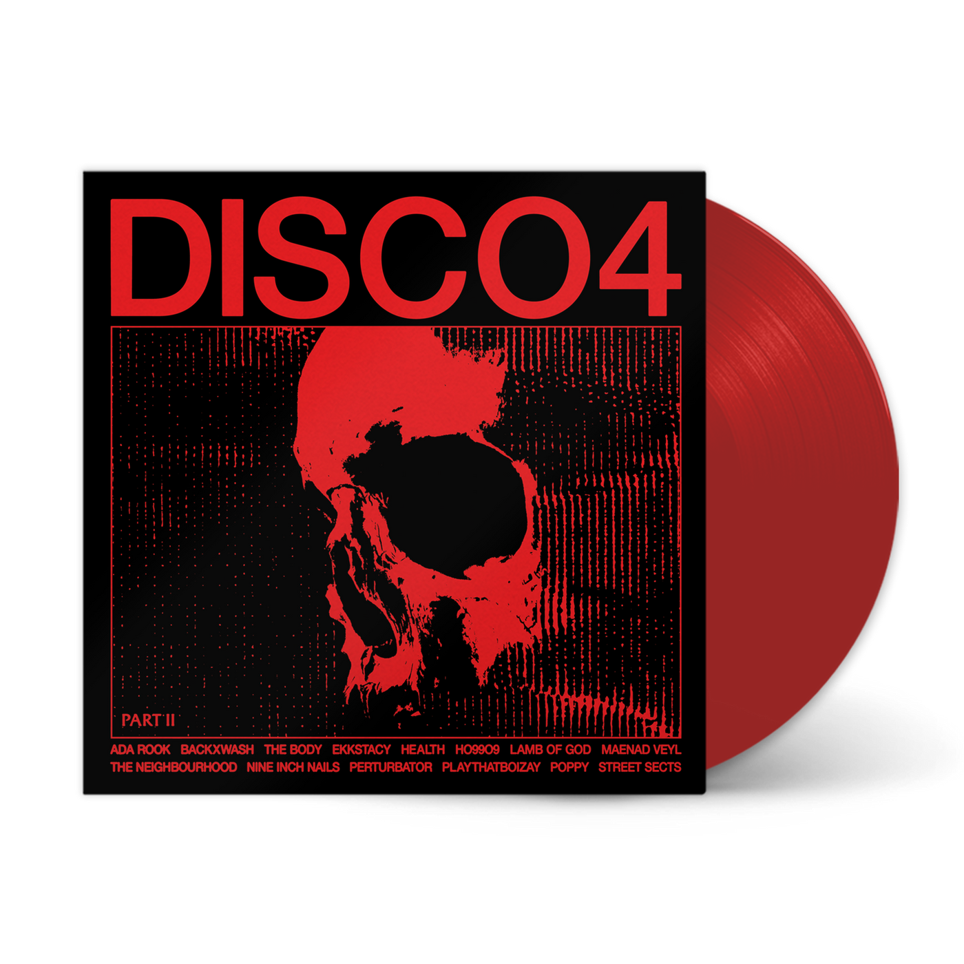 DISCO4 :: PART II Translucent Red Vinyl