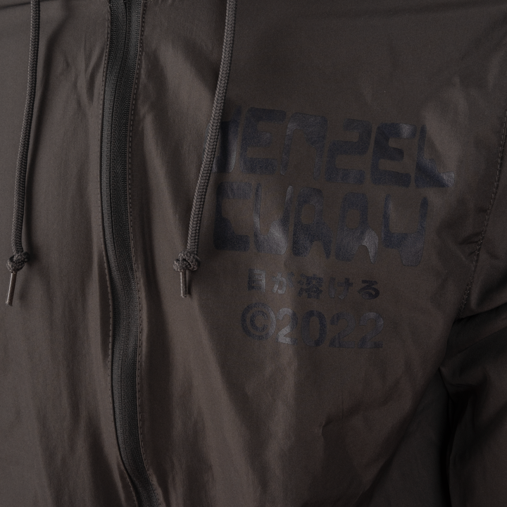 See Your Future Charcoal Windbreaker