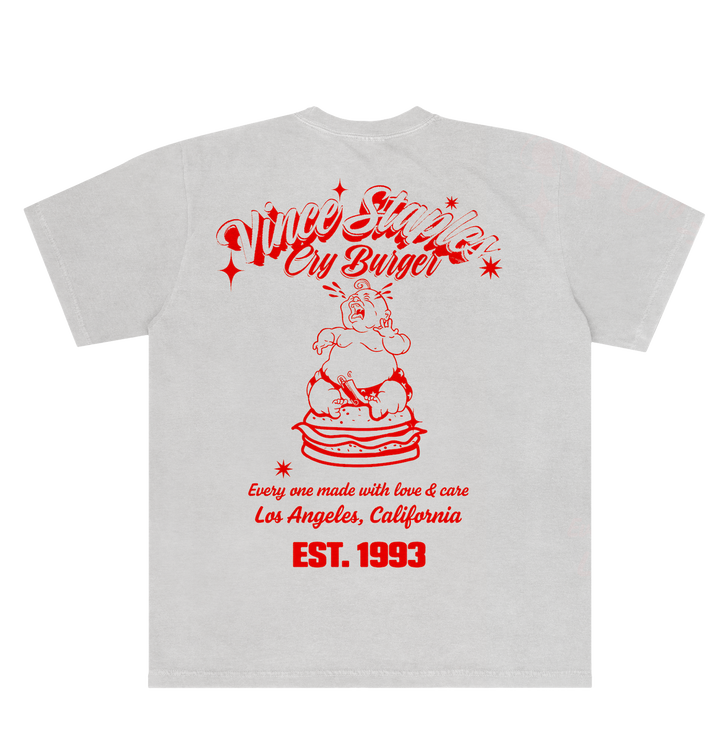 Cry Burger T-Shirt — Image 2 of 2