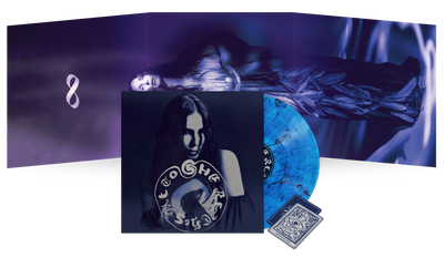 She Reaches Out To She Reaches Out To She Limited Edition Ink in Water Colored Vinyl w/  AUTOGRAPHEDTrifold Poster