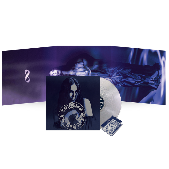 She Reaches Out To She Reaches Out To She Limited Edition Metallic Silver Colored Vinyl w/ Trifold Poster