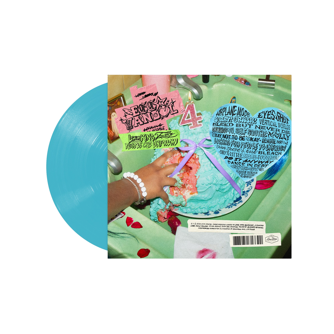 LOOKING FOR PEOPLE TO UNFOLLOW LIMITED EDITION VINYL (BAMBAM BLUE) - View 2