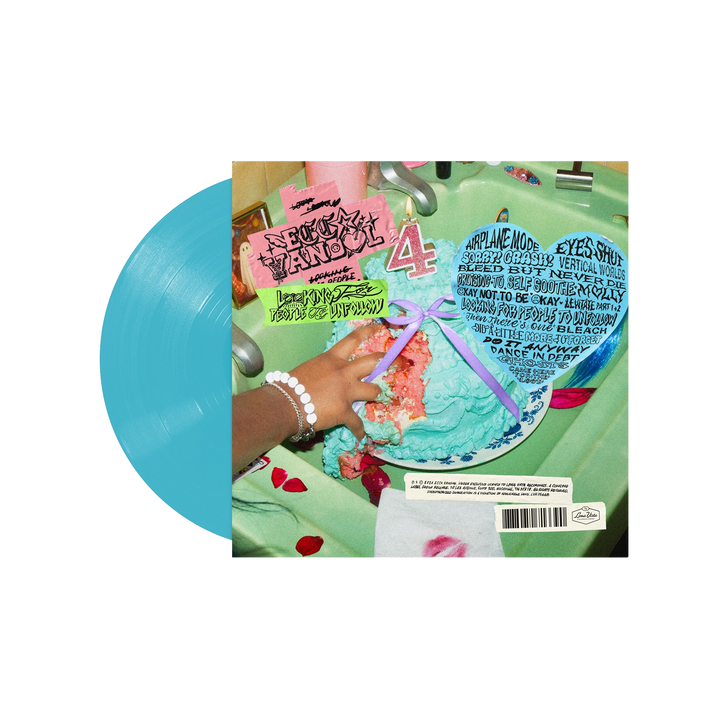 LOOKING FOR PEOPLE TO UNFOLLOW LIMITED EDITION VINYL (BAMBAM BLUE) — Image 2 of 2