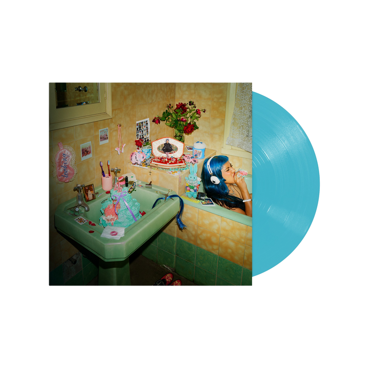 LOOKING FOR PEOPLE TO UNFOLLOW LIMITED EDITION VINYL (BAMBAM BLUE) — Image 1 of 2