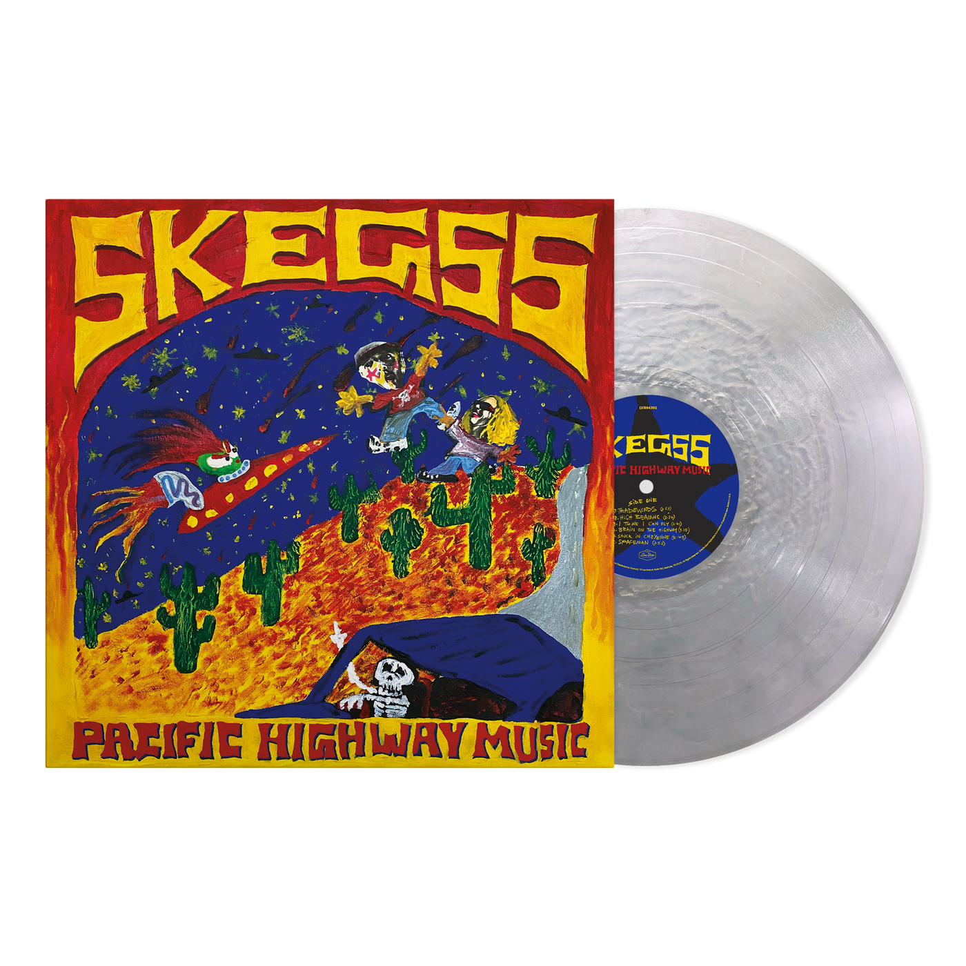 Pacific Highway Music Limited Edition Silver Colored Vinyl (LV + Skegss Online Exclusive)