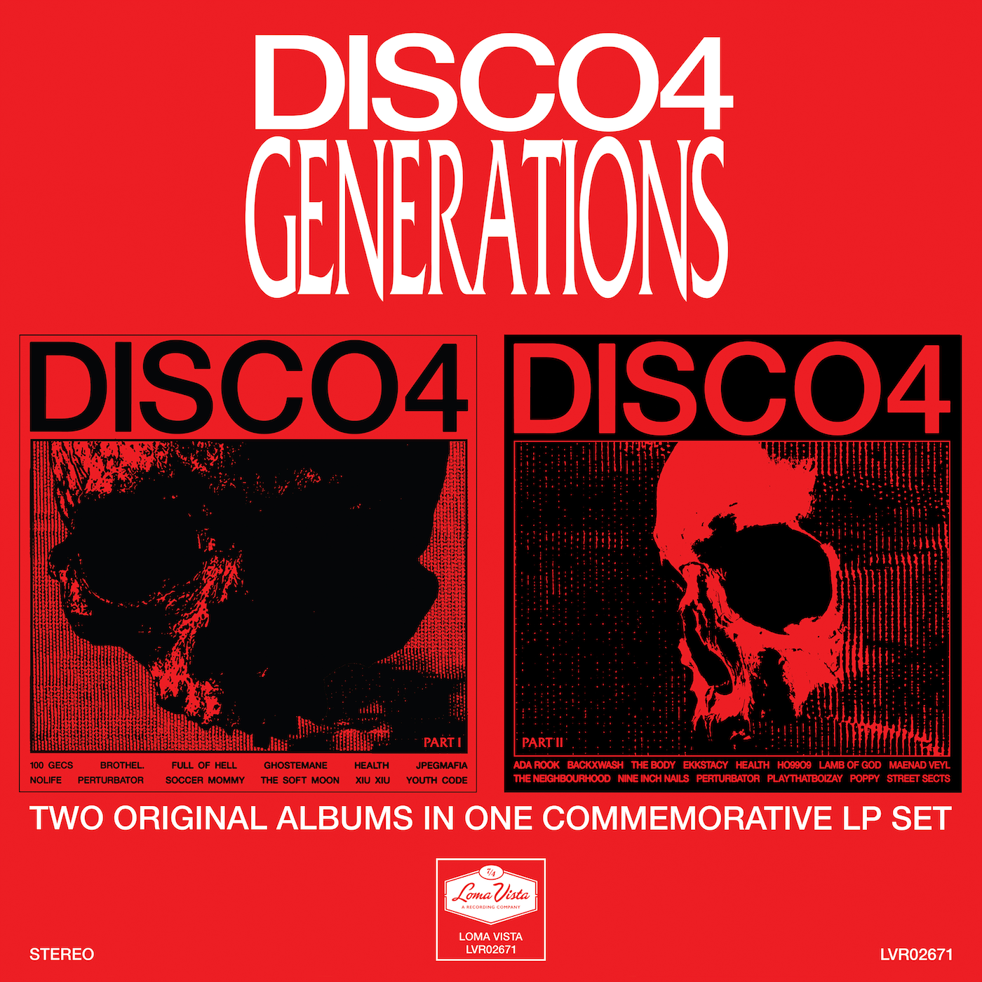 DISCO4 :: GENERATIONS Limited Edition LP