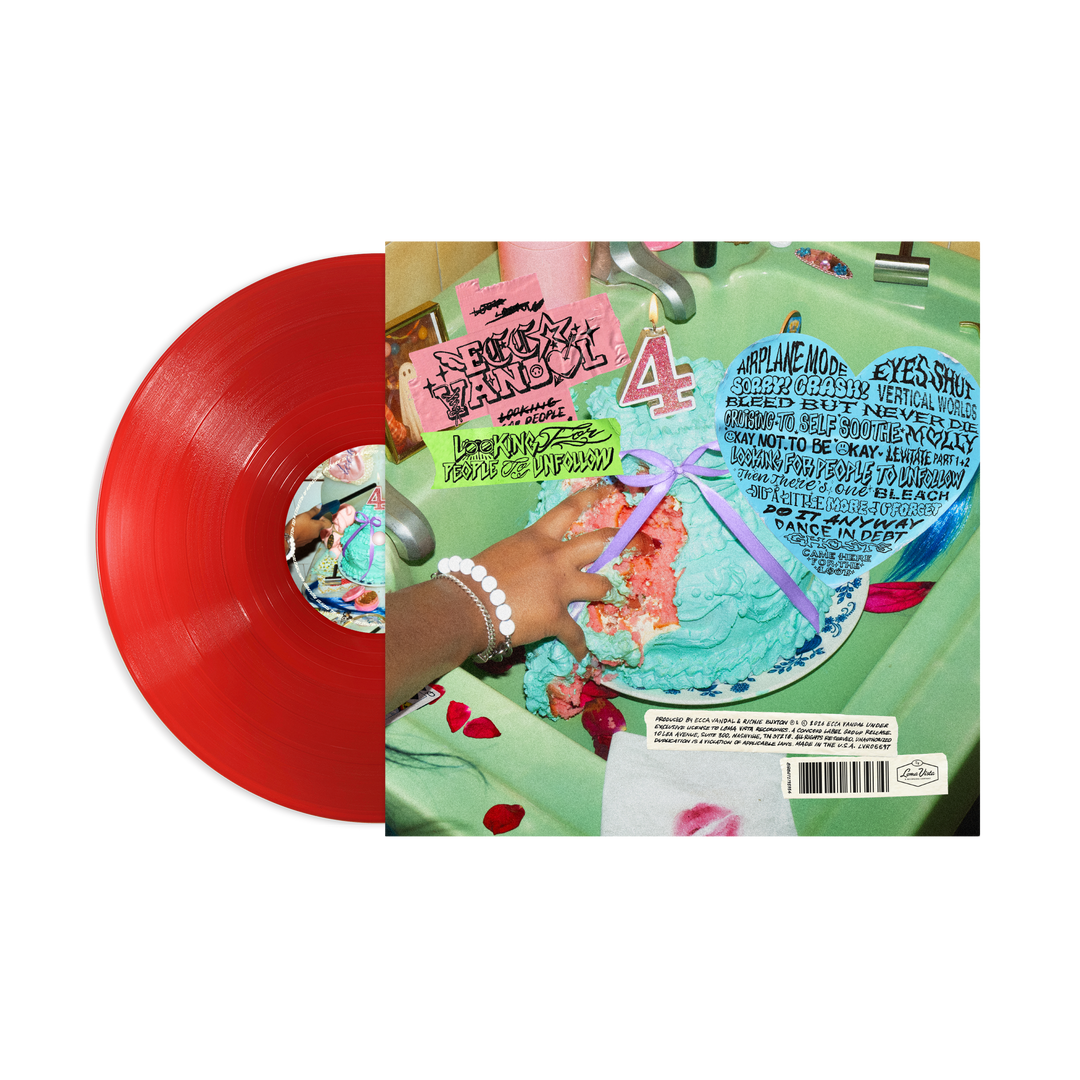 LOOKING FOR PEOPLE TO UNFOLLOW LIMITED EDITION VINYL (ROSE) - View 2