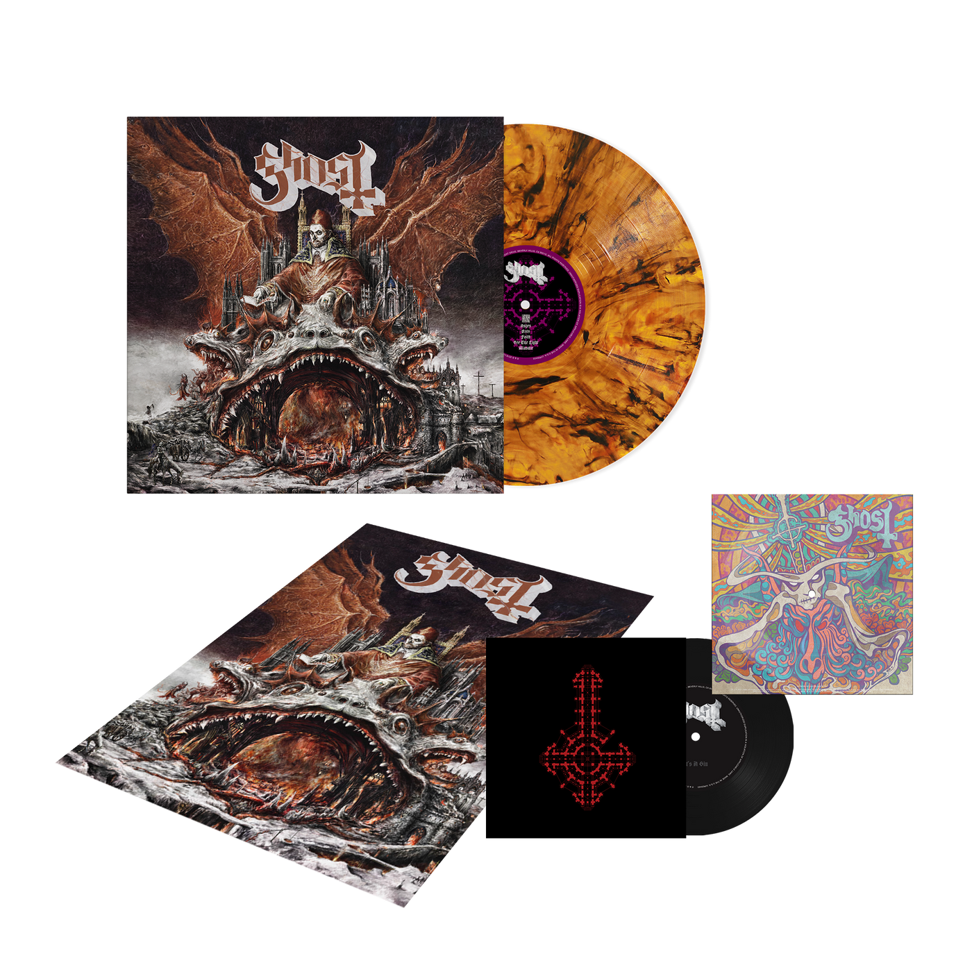 Prequelle "Tigers Eye" Colored Deluxe LP w/ 7" + Pullout Poster