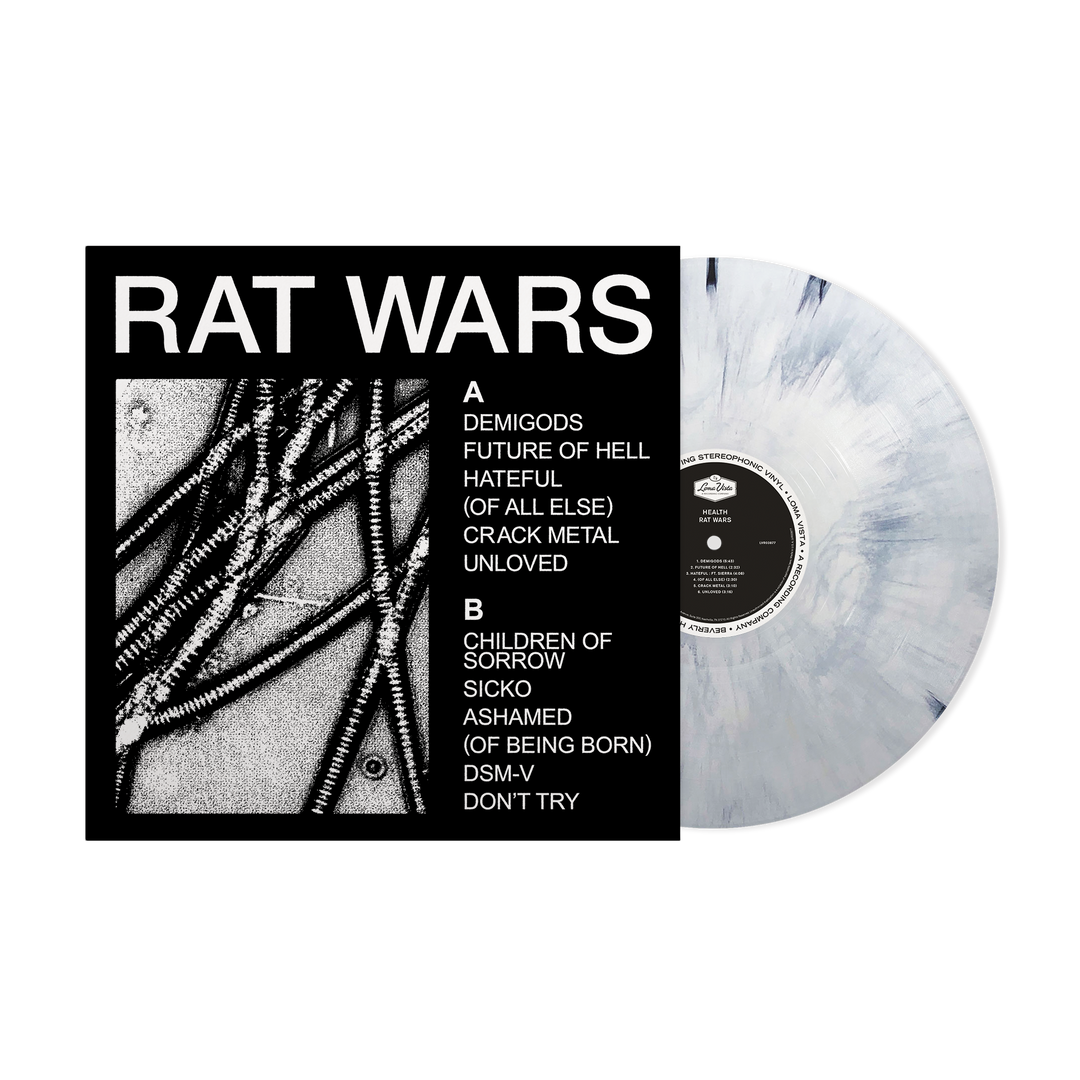 Rat Wars Black "Cobweb" Colored LP w/ Pullout Poster