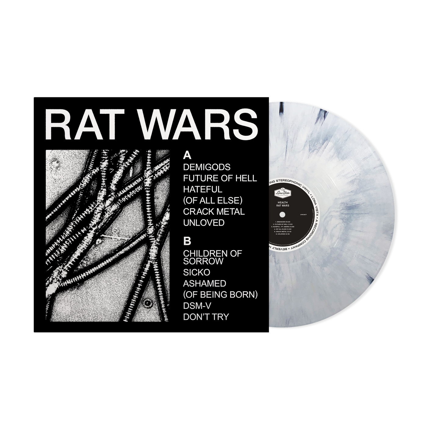 Rat Wars Black "Cobweb" Colored LP w/ Pullout Poster (Spotify Fans First Exclusive)