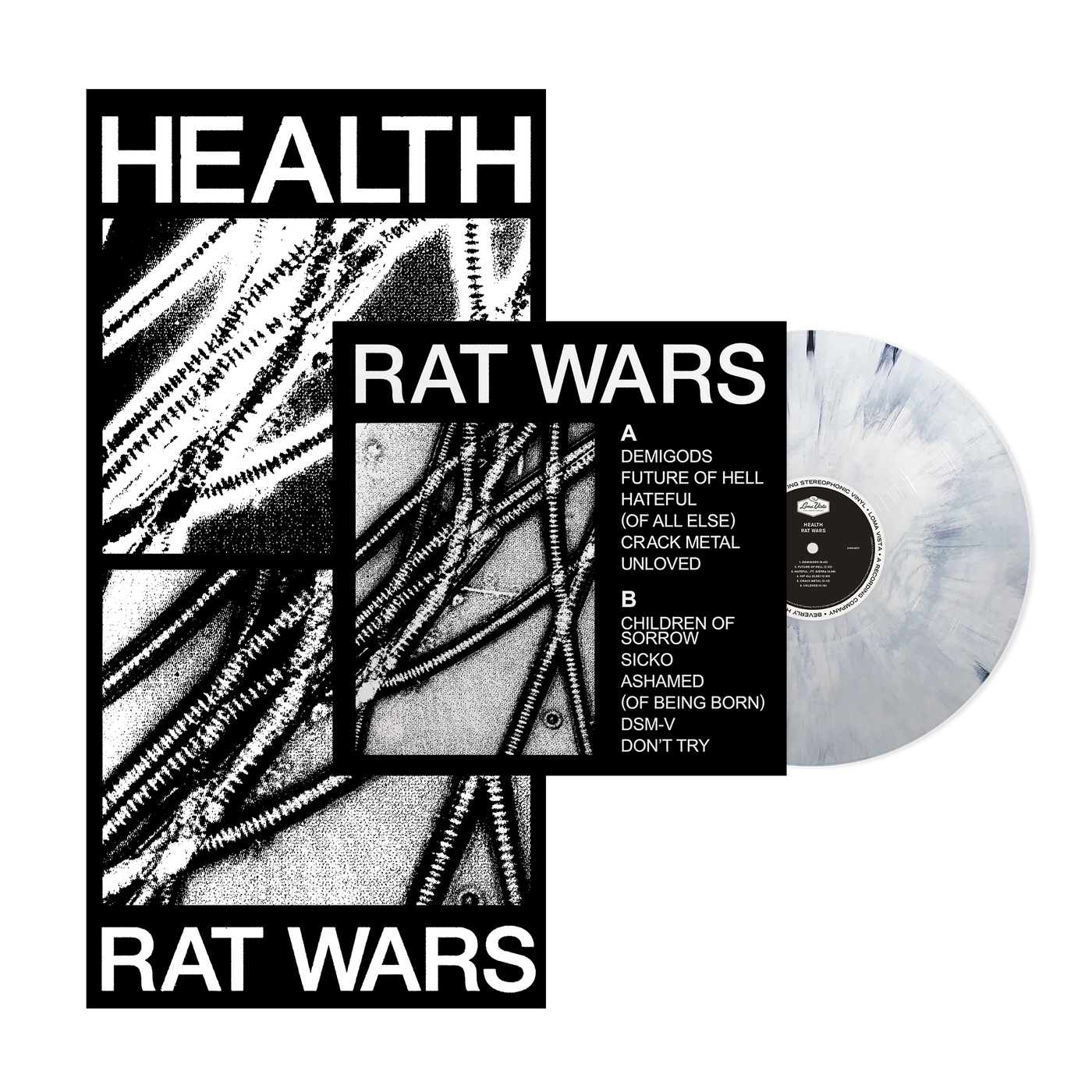 Rat Wars Black "Cobweb" Colored LP w/ Pullout Poster (Spotify Fans First Exclusive)