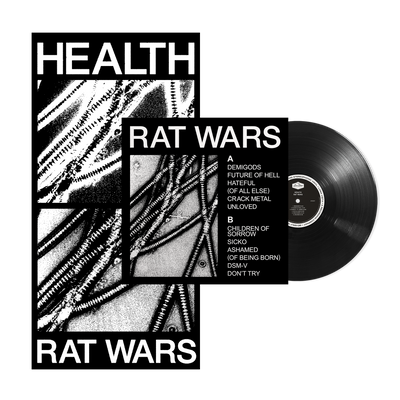 Rat Wars Black LP w/ Pullout Poster