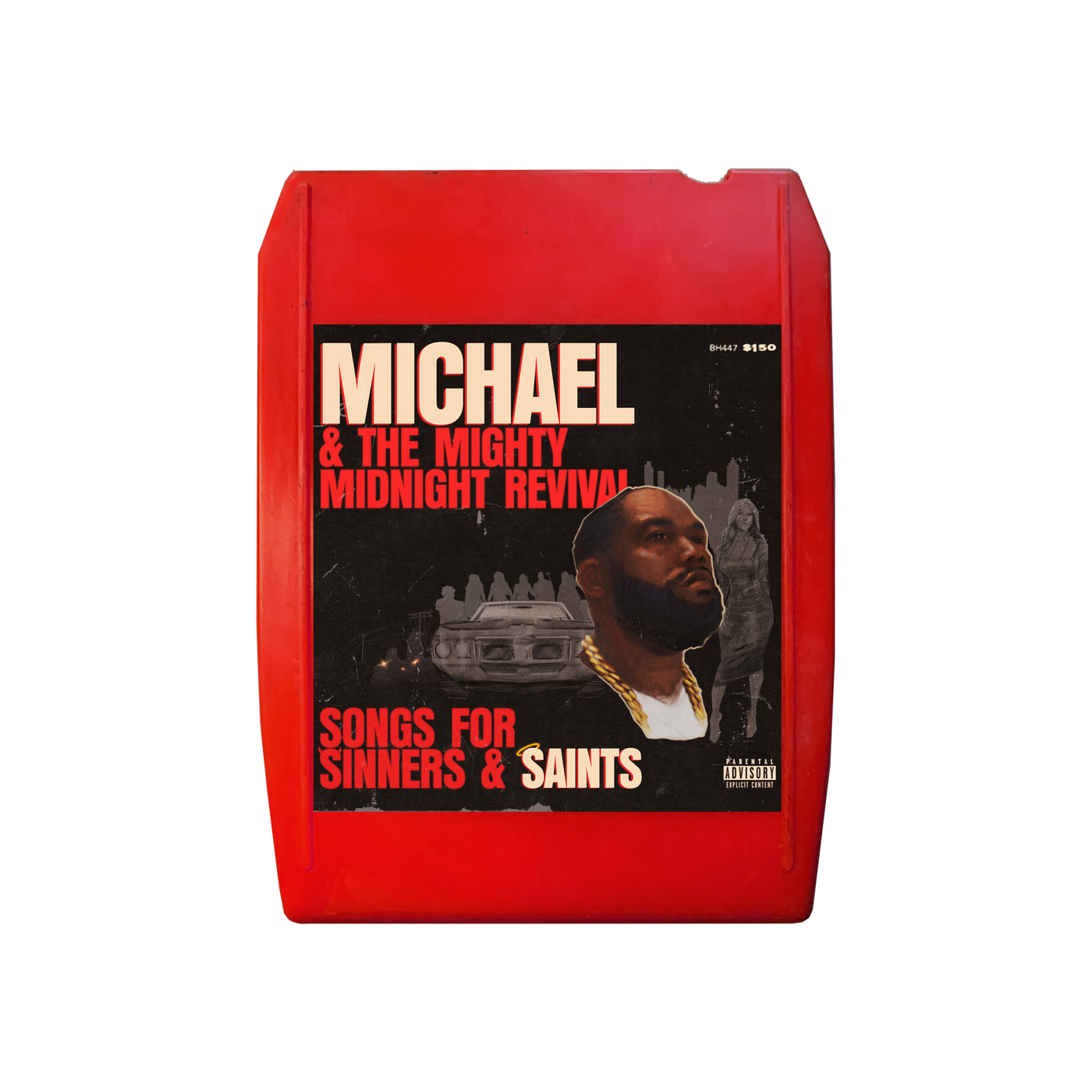 Michael & The Mighty Midnight Revival - Songs For Sinners And Saints" Limited Edition 8-Track Tape