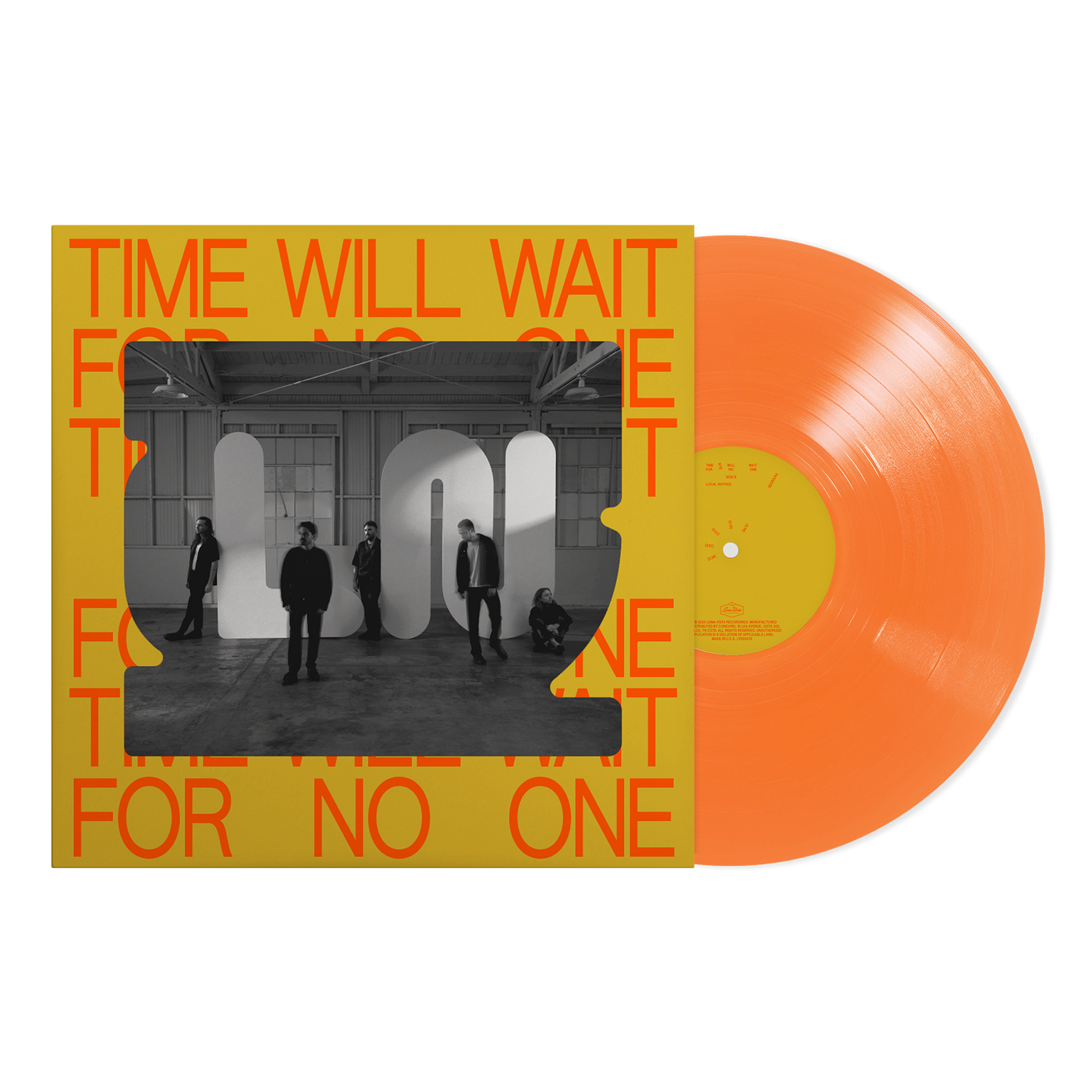 Time Will Wait For No One LV + LN Exclusive Orange Vinyl