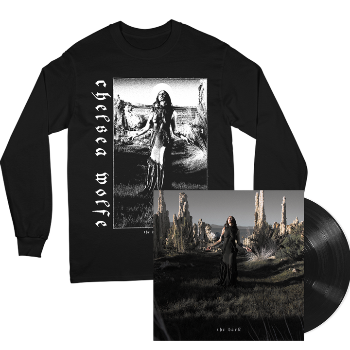 The Dark Longsleeve T-Shirt + Black LP — Image 1 of 4