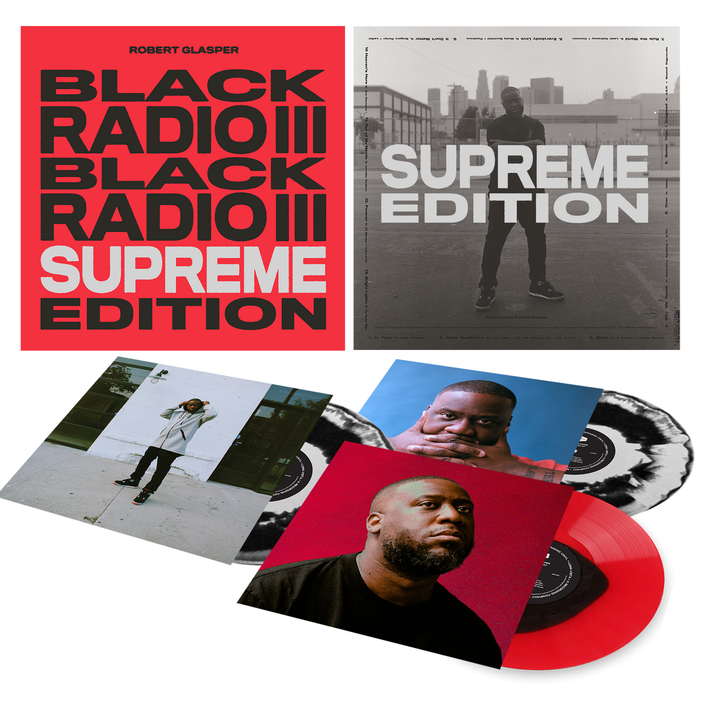 Black Radio III Supreme Edition 3LP Colored Vinyl