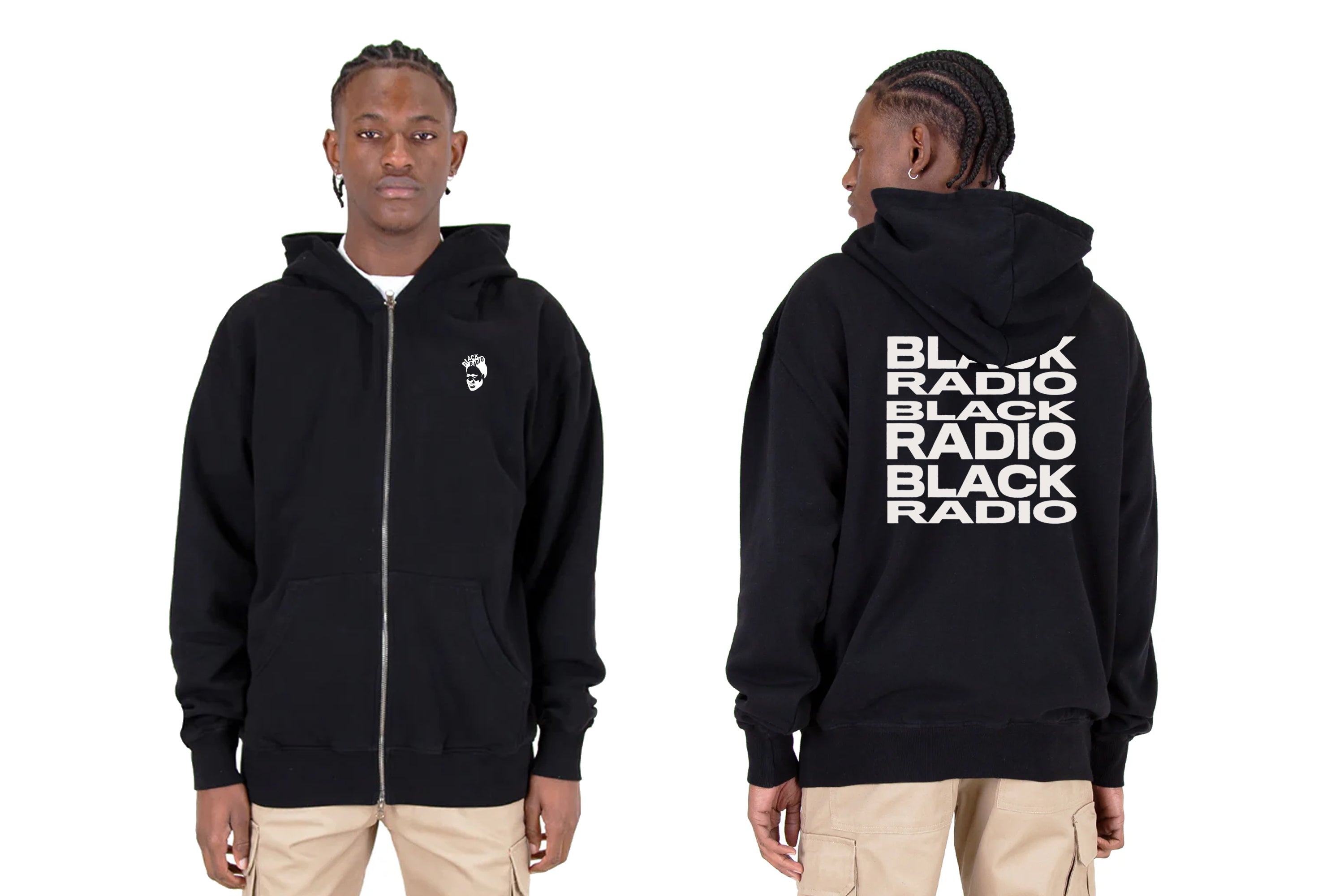 Robert Glasper – Black Radio Cropped Hooded T-Shirt – Loma