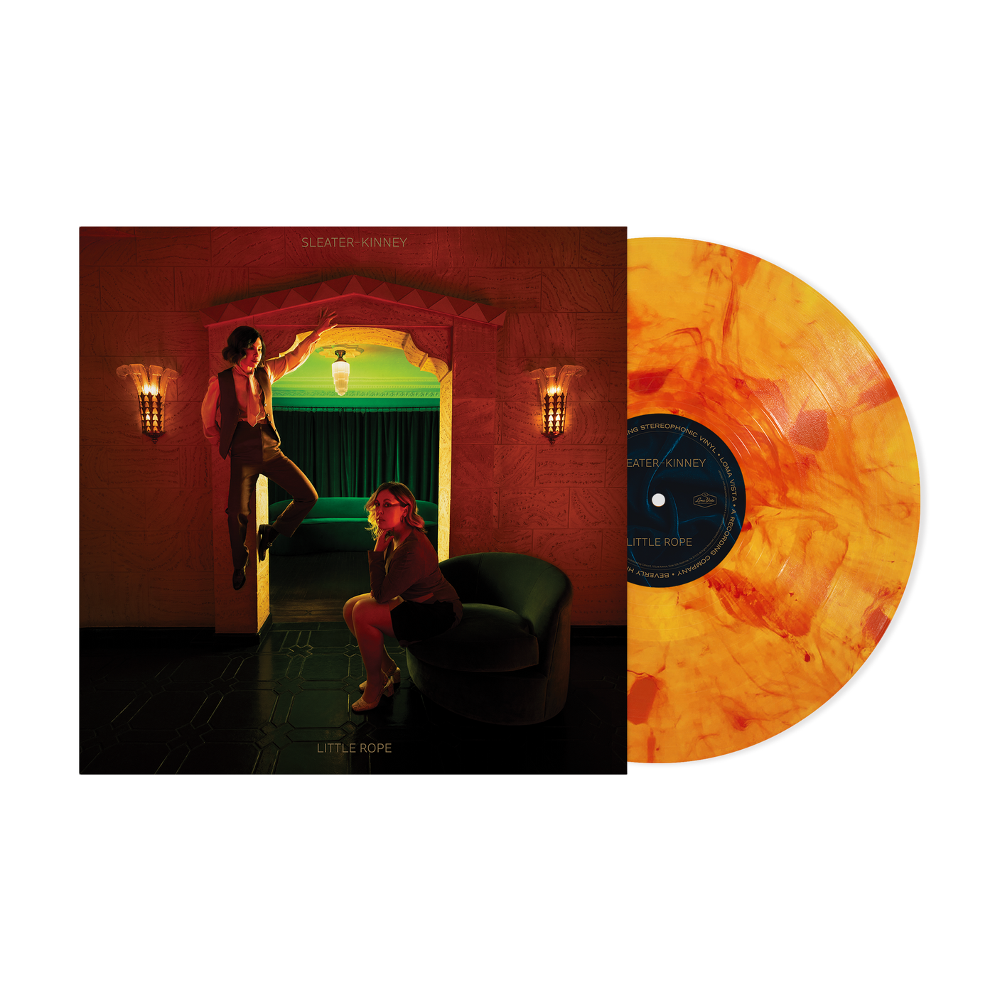 Little Rope Limited Edition Orange / Red "Hell" Colored Vinyl