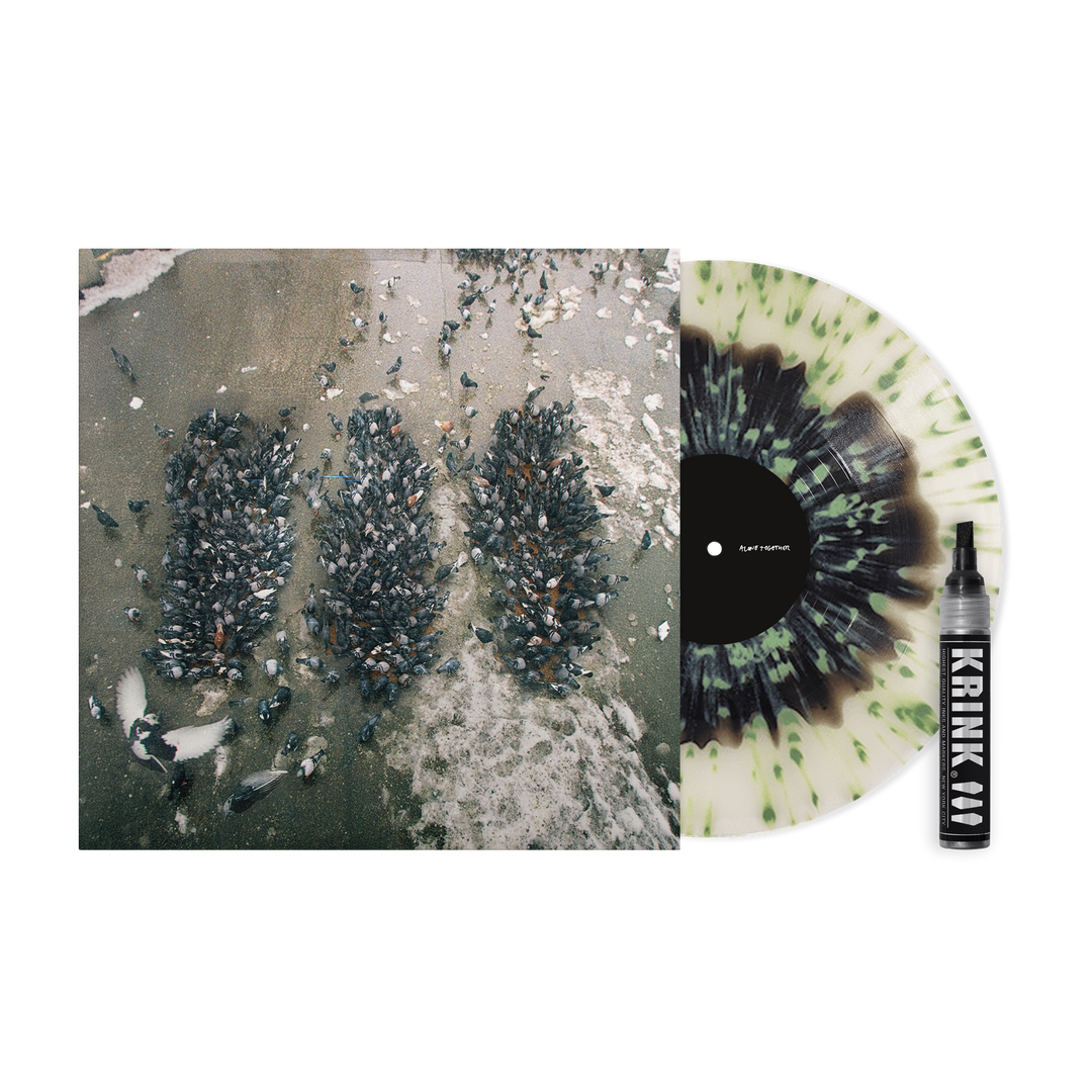 Alone Together Limited Edition "Bird Shit" Colored Vinyl w/ SMTB Krink Pen - View 1