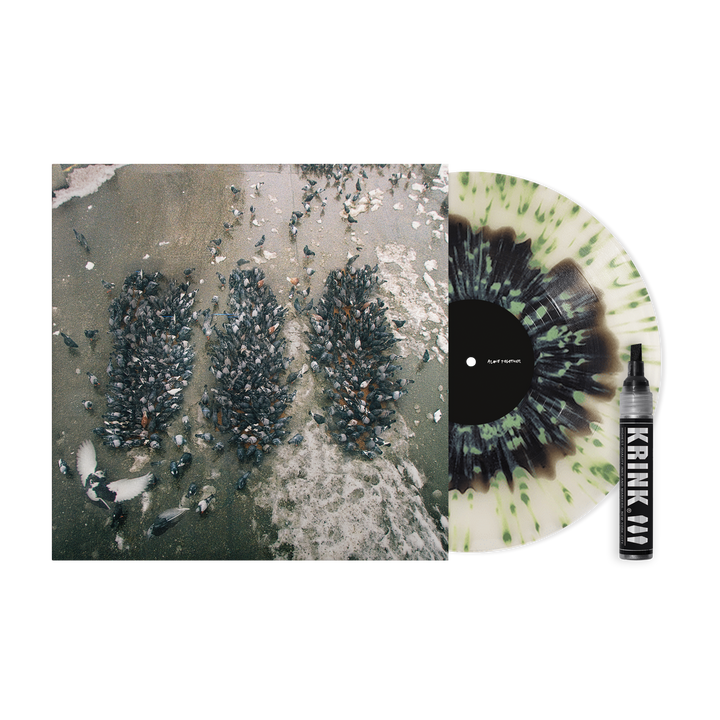 Alone Together Limited Edition "Bird Shit" Colored Vinyl w/ SMTB Krink Pen — Image 1 of 3