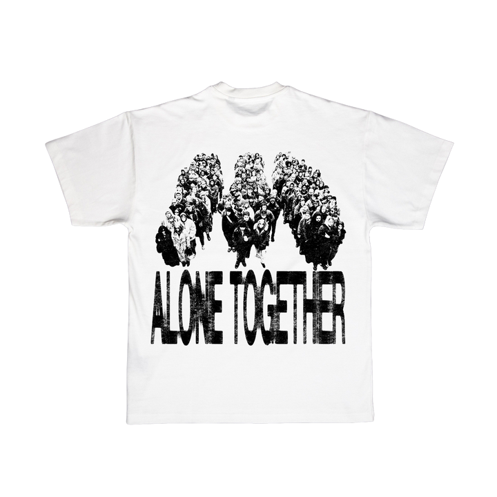 Alone Together White T-Shirt — Image 2 of 2