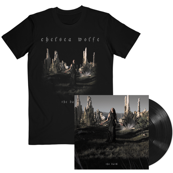 The Dark Shortsleeve T-Shirt + Black LP — Image 1 of 4