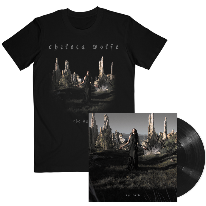 The Dark Shortsleeve T-Shirt + Black LP — Image 1 of 4