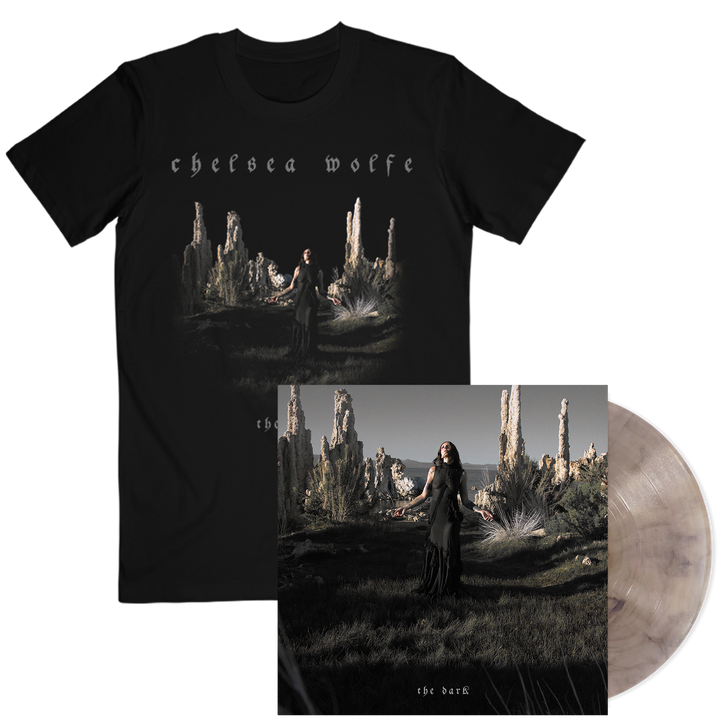 AUTOGRAPHED The Dark Shortsleeve & Tan Smoke LP — Image 1 of 4