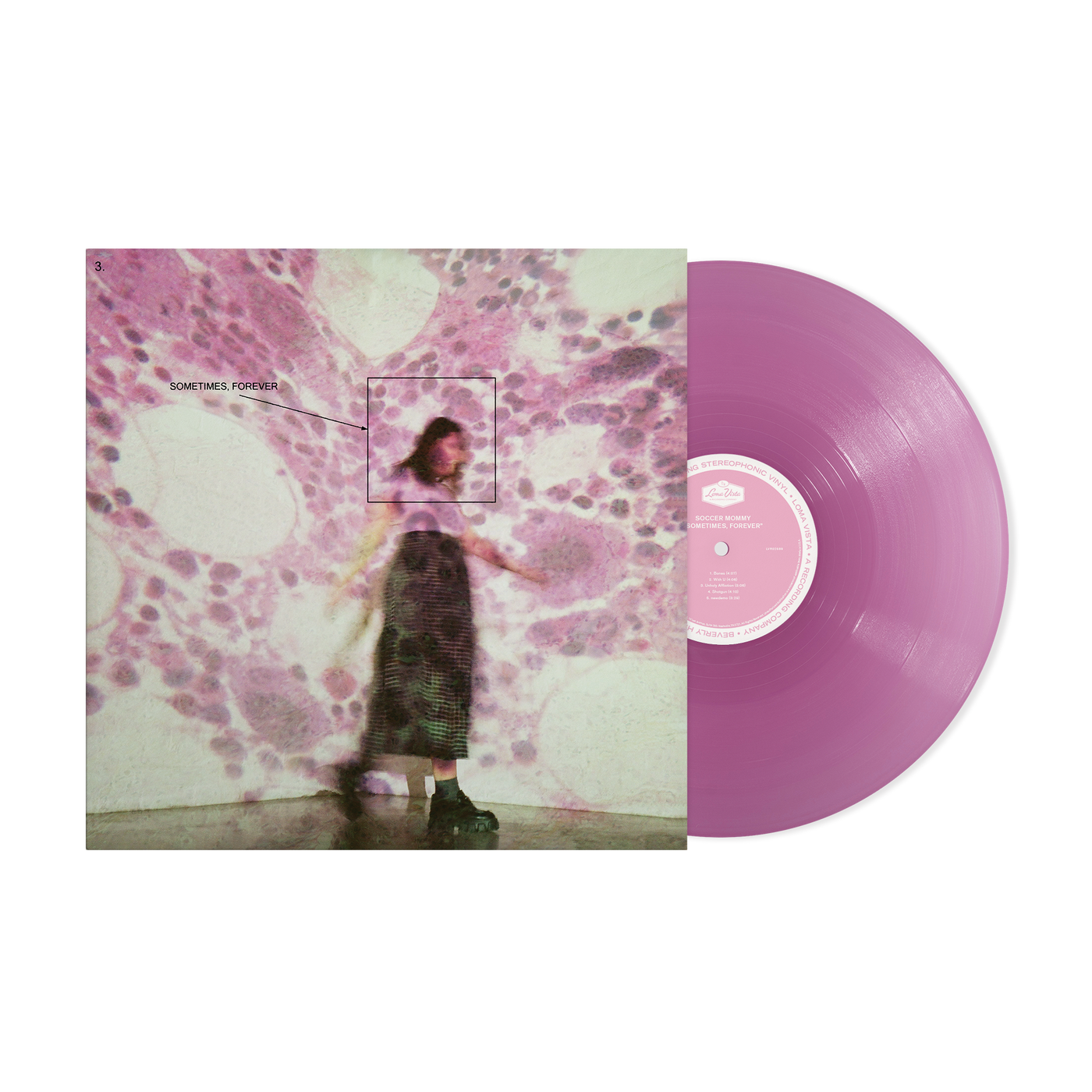 Limited Edition Sometimes, Forever Violet Colored LP