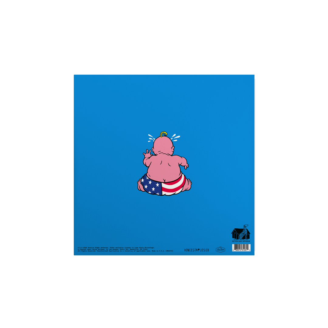 Cry Baby Blue Colored LP (UK Edition) - View 3