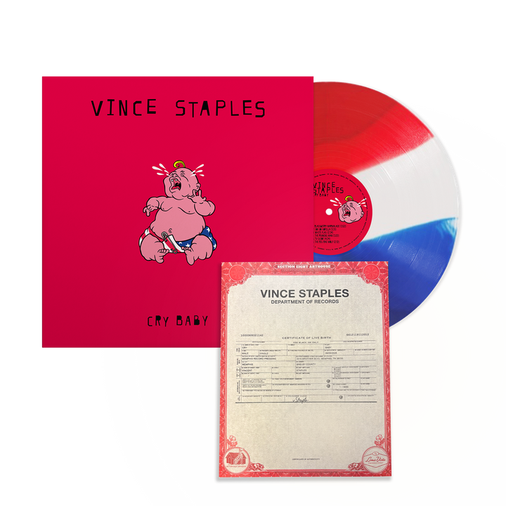 AUTOGRAPHED - Cry Baby Limited Edition Tri Colored Vinyl — Image 1 of 3