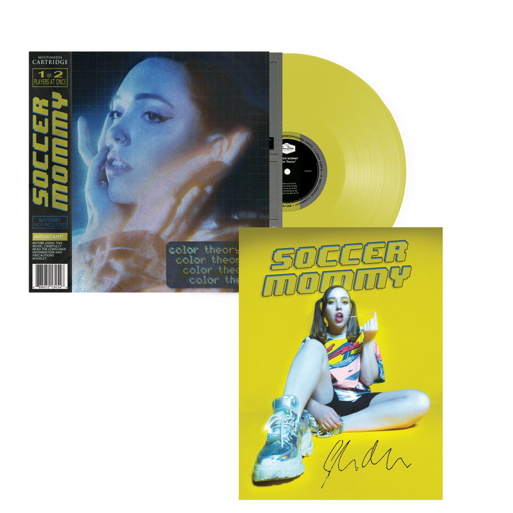 Soccer Mommy – Color Theory Limited Edition Yellow Vinyl + SIGNED Soccer Mommy – Color Theory Limited Edition Yellow Vinyl + SIGNED