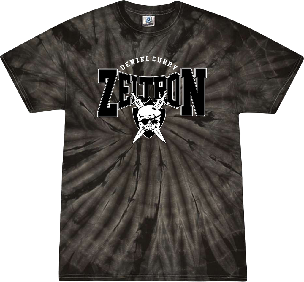 Denzel Curry – Zeltron Tie Dye T-Shirt – Loma Vista Recordings