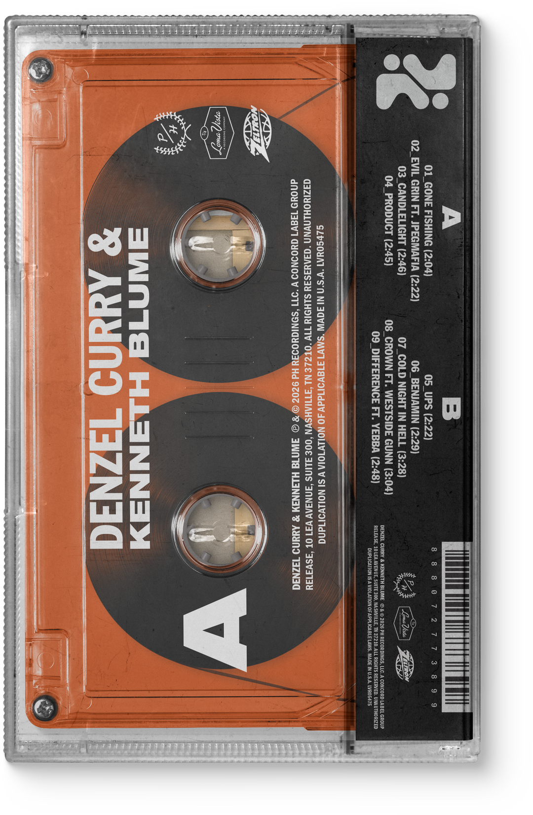 Limited Edition ii Orange Cassette - View 2