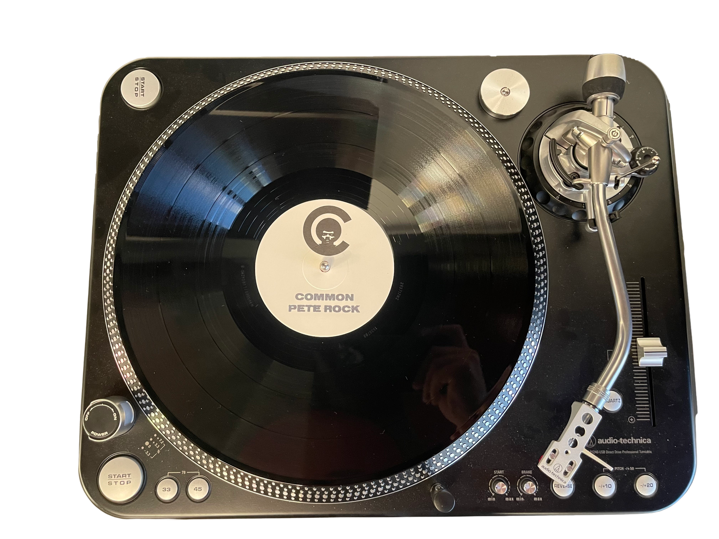 Limited Edition Common x Pete Rock - Promo White Label 12"