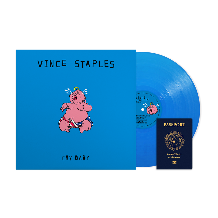 Cry Baby Blue Colored LP (UK Edition) — Image 1 of 3